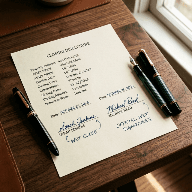 What Is the Difference Between a Dry Close and a Wet Close?